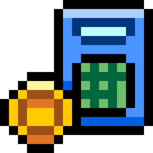 calcolatrice Pixel Linear color icona