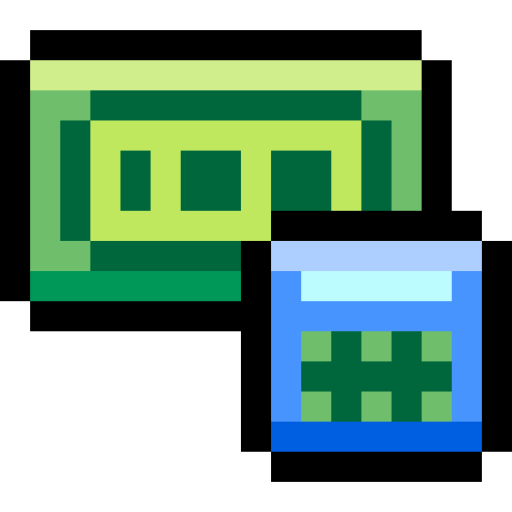 calculadora Pixel Linear color icono