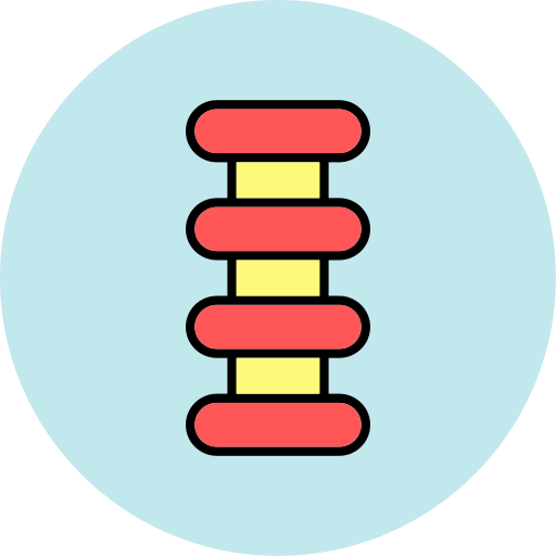 脊椎 Generic color lineal-color icon