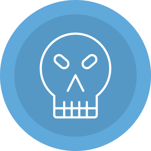 Skull Generic color fill icon