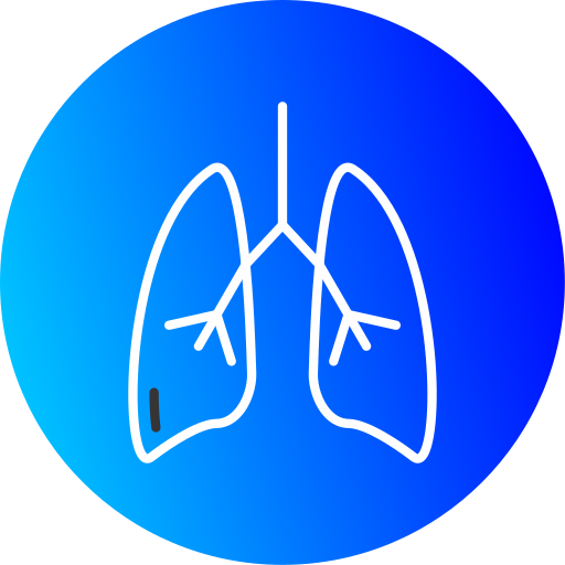 pulmones Generic gradient fill icono