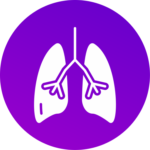 Lungs Generic gradient fill icon