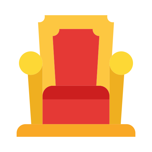 trône Generic color fill Icône