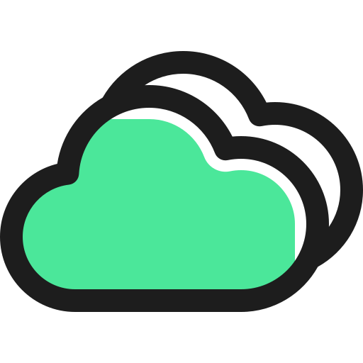 servicio de almacenamiento en la nube Generic color lineal-color icono