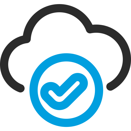 Cloud service Generic color outline icon