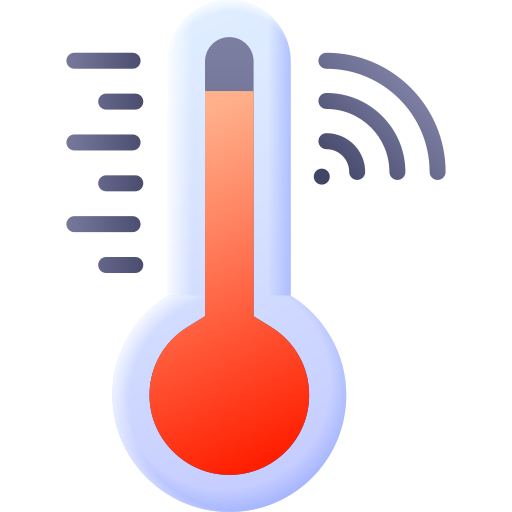 temperatura Generic gradient fill Ícone