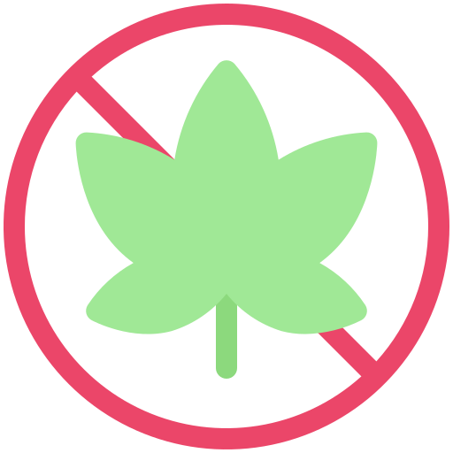 nada de cannabis Generic color fill icono