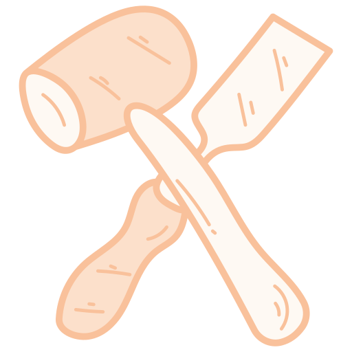 Chisel Generic color hand-drawn icon