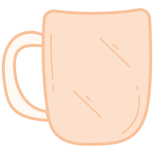 Mug Generic color hand-drawn icon
