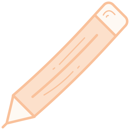 lápis Generic color hand-drawn Ícone