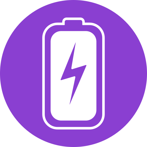 Battery bolt Generic color fill icon