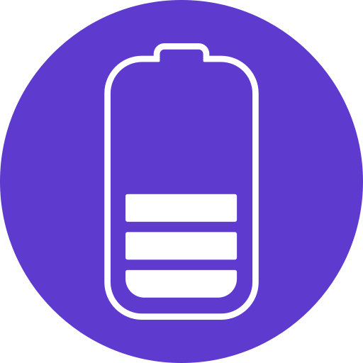 Battery low Generic color fill icon
