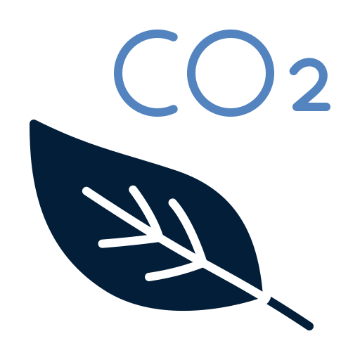 Carbon neutral Generic color fill icon