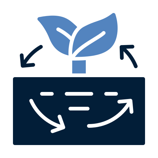 Carbon sequestration Generic color fill icon