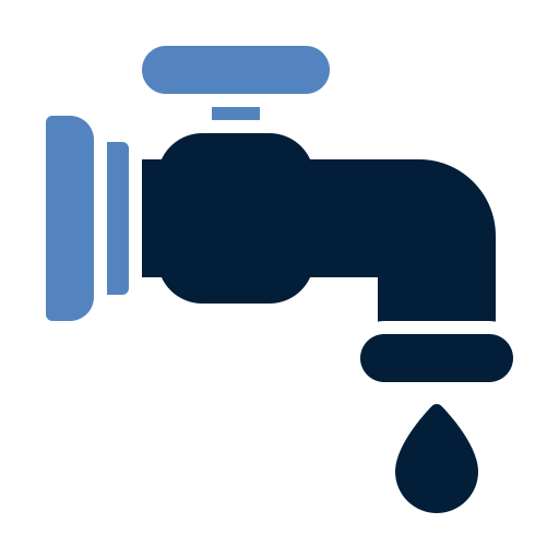 rubinetto dell'acqua Generic color fill icona