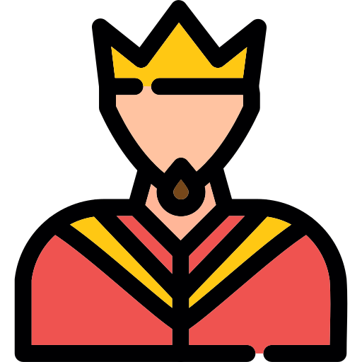 rey Generic color lineal-color icono