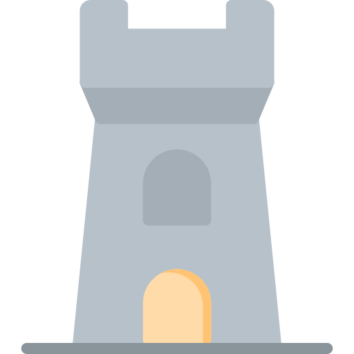タワー Generic color fill icon