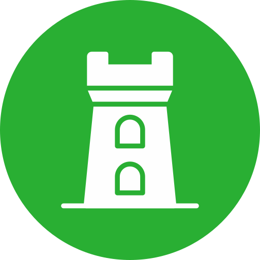 Tower Generic color fill icon