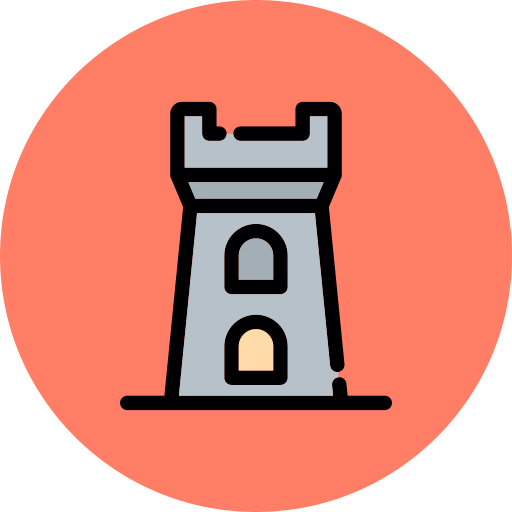 turm Generic color lineal-color icon