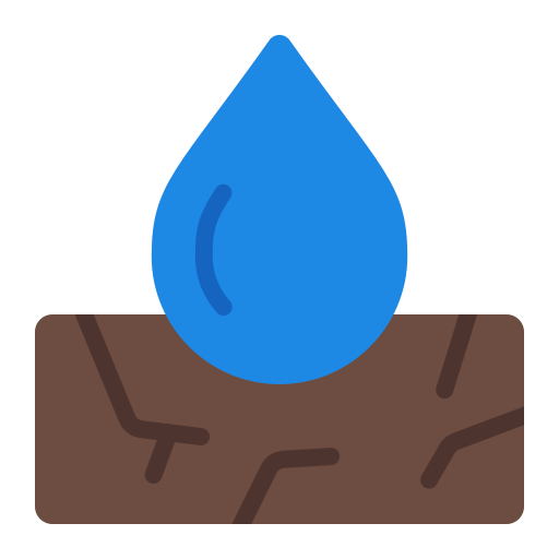 crisis de agua Generic color fill icono