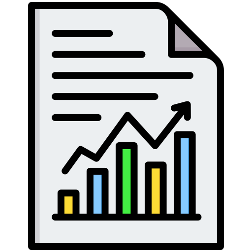 Competitive analysis Generic color lineal-color icon