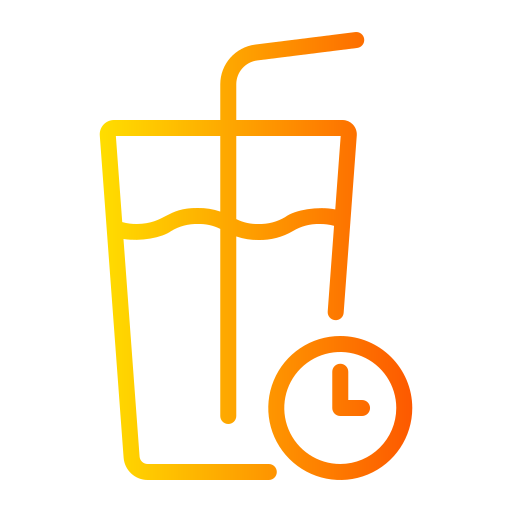 물 음료 Generic gradient outline icon