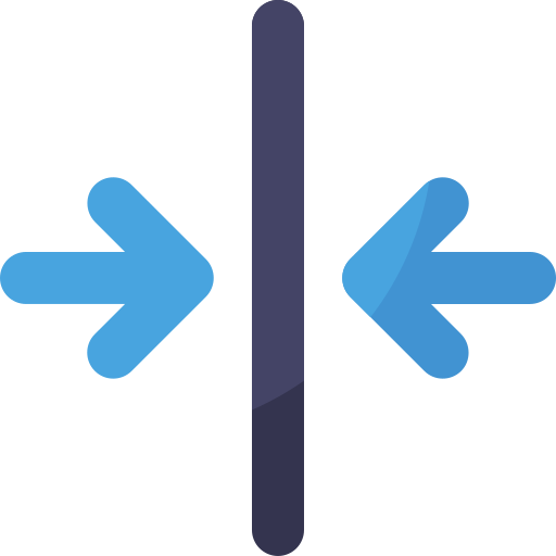 horizontaler flip Generic color outline icon