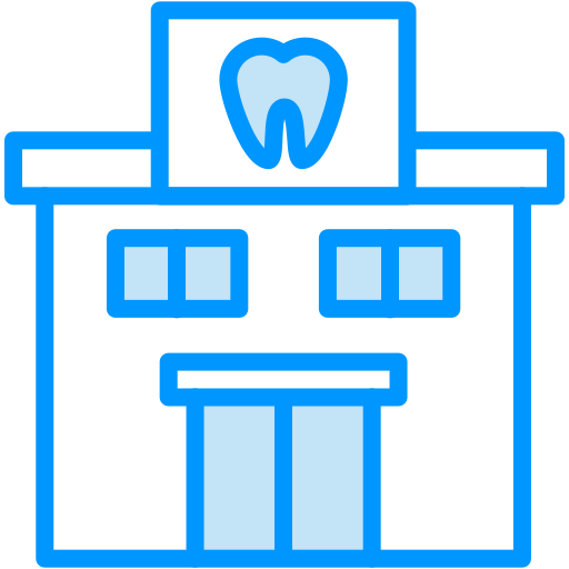 klinika dentystyczna Generic color lineal-color ikona