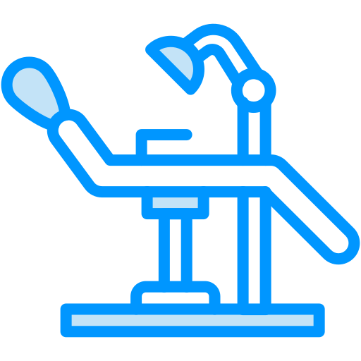 silla de dentista Generic color lineal-color icono