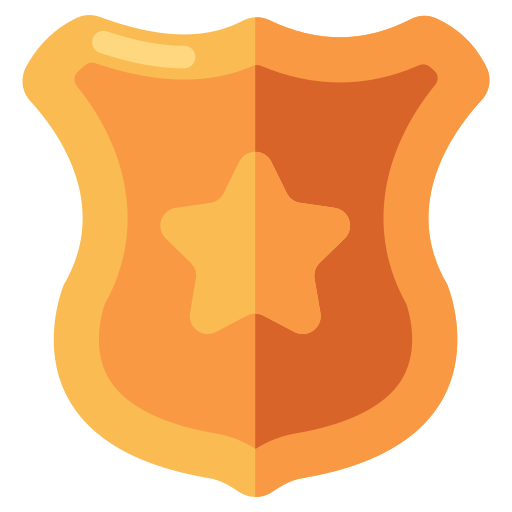 sheriff-badge Generic color fill icoon