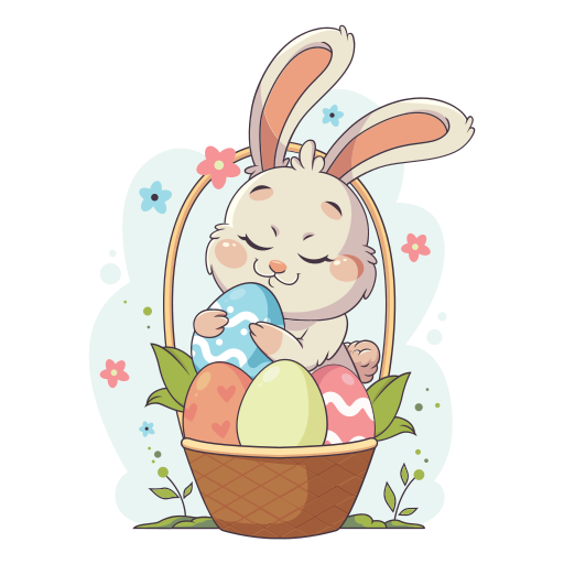 Easter bag Generic Sticker Color Lineal Color icon