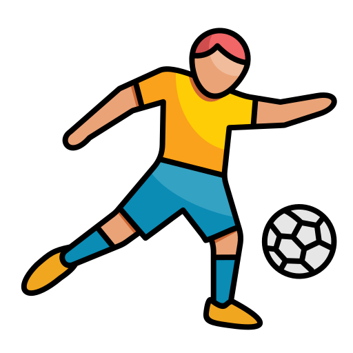 Football Generic color lineal-color icon