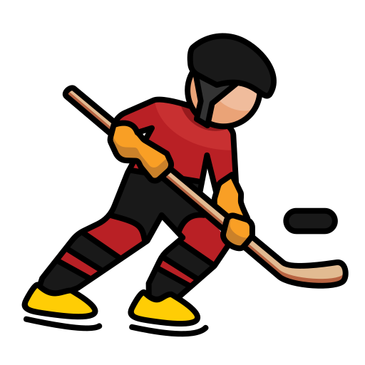 Ice hockey Generic color lineal-color icon