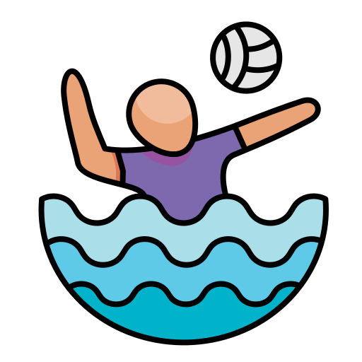 Water polo Generic color lineal-color icon