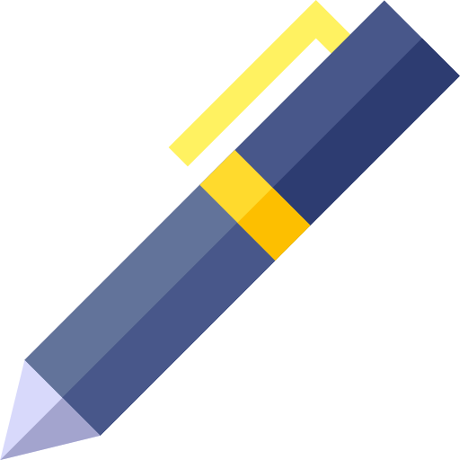 penna Basic Straight Flat icona