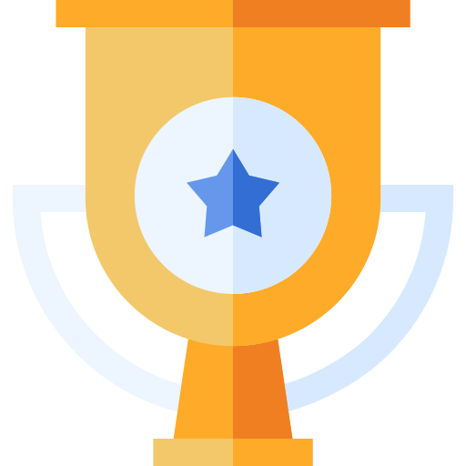 Trophy Basic Straight Flat icon