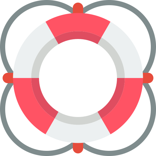 Lifesaver Basic Miscellany Flat icon
