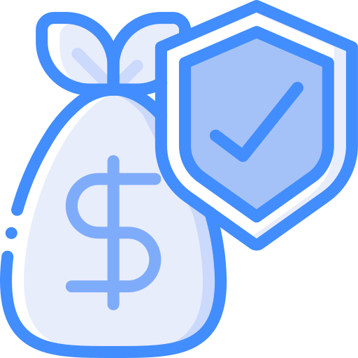 torba z pieniędzmi Basic Miscellany Blue ikona