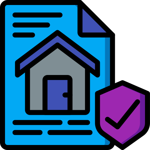 주택 보험 Basic Miscellany Lineal Color icon