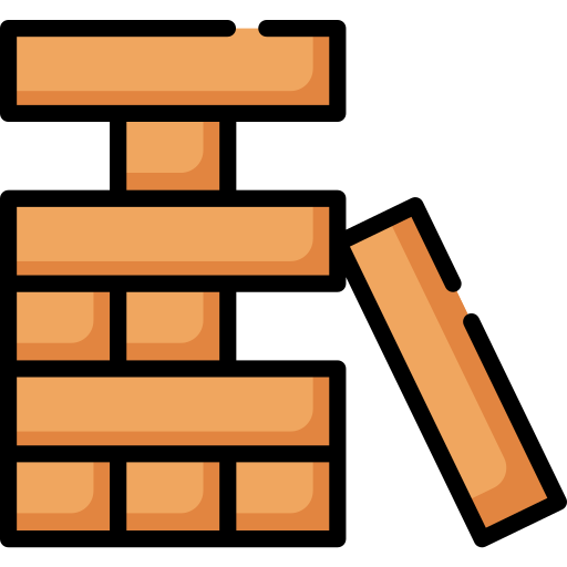 Jenga Special Lineal color icon