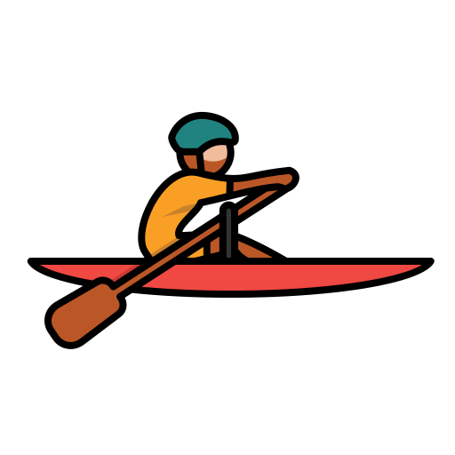 ボート漕ぎ Generic color lineal-color icon