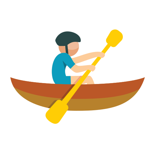 Canoeing Generic color fill icon
