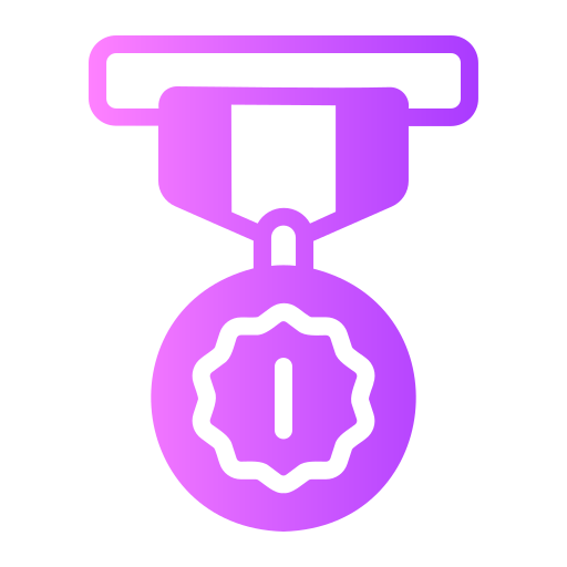 medal Generic gradient fill ikona