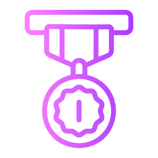 medal Generic gradient outline ikona