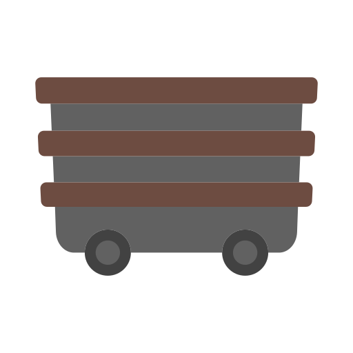 석탄 Generic color fill icon