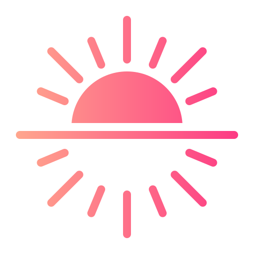 Sunrise Generic gradient fill icon