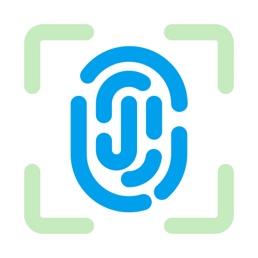 fingerabdruck Generic color fill icon