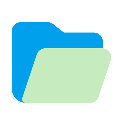 Open folder Generic color fill icon