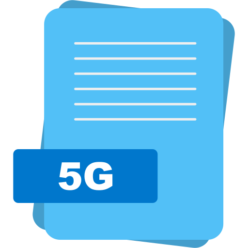 5g Generic color fill Ícone