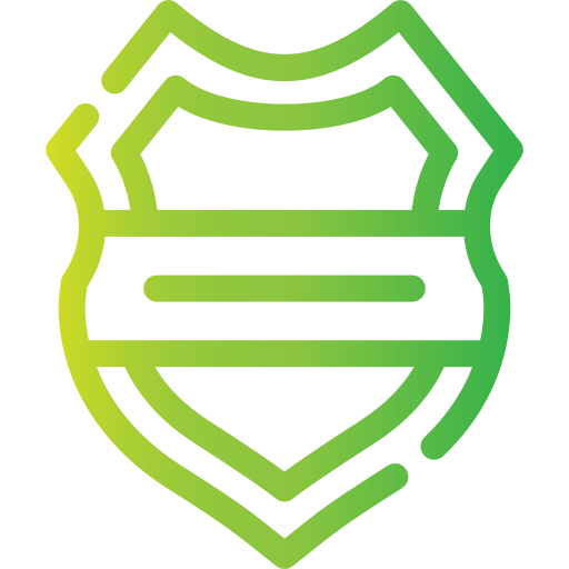 Shield Generic gradient outline icon